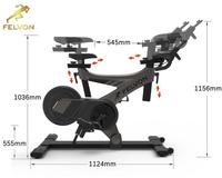 Gambar Felvon V3 Pro Trainer Automatic Resistance Spinning Bike Carbon - V3 dari Felvon Indonesia undefined 5 Tokopedia
