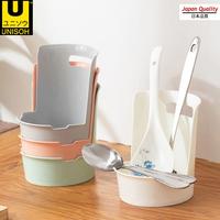 Gambar UNISOH Bundling Tempat Tutup Panci Sendok Sayur 2 In 1 - GREY PINK dari unisoh undefined 2 Tokopedia