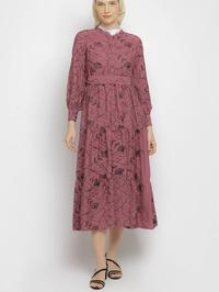 Gambar Gamis Bita wanita warna Punch Pink ukuran M, L, XL, XXL - M dari Gudang Luxury undefined 1 Tokopedia