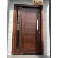 Gambar pintu utama minimalis dan jendela kusen kayu jati solid dari Jepara arfa furniture undefined 1 Tokopedia