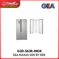 Gambar GEA KULKAS SIDE BY SIDE G2D-563-INOX / G2D-563 / G2D563 - 563 Liter dari CANDI ELEKTRONIK undefined 3 Tokopedia