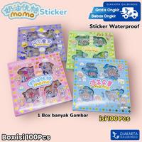 Gambar Sticker MOMO Rainbow Mix Warna Ori waterproof Stiker Kartun isi 100pcs - TEA TIME Ungu dari Djakarta Galerindo Tokped undefined 2 Tokopedia
