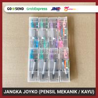 Gambar Jangka JOYKO MS-75 / MS-55 (Pensil Mekanik / Kayu) Math Set - Pensil Mekanik dari Penta Pack undefined 2 Tokopedia