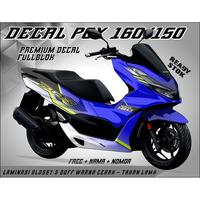 Gambar Decal stiker variasii motor honda pcx 150/160 fullbody - Biru, pcx 160 dari Nurbilqis shop undefined 1 Tokopedia