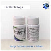 Gambar Macrolone 20mg Obat Anti Radang Dan Alergi Anjing Kucing   Per Tablet dari Dunia Kecilkuu undefined 1 Tokopedia