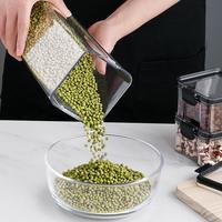 Gambar ESTENIK` (COD) Toples Makanan Plastik Tebal Kotak Bening Kedap Udara Uk. 460ML - PUTIH dari Estenik undefined 5 Tokopedia