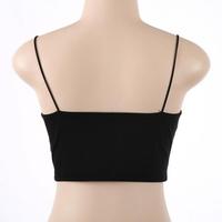 Gambar Tank Top Crop Tali Spagetti Stretch Sexy Up To Big Size - Hitam, XS dari MuthiaSantistore undefined 4 Tokopedia