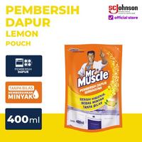 Gambar Mr Muscle Kitchen Lemon Pouch 400ml Pembersih Dapur dari Aki Murah Jakarta undefined 1 Tokopedia