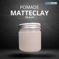Gambar (CUSTOM STIKER) POMADE CLAY MATTE KEMASAN JAR PLASTIK ALUMUNIUM 120G - green tea dari Custom_pomade undefined 5 Tokopedia