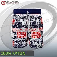 Gambar Celana Pendek Pria printing trendy - navy dari CelloSell undefined 3 Tokopedia