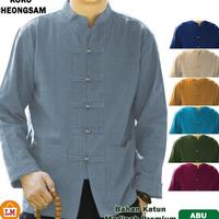 Gambar Ready Baju Koko Pria Muslim CHEONGSAM Ip Man Panjang M - XXXL / - Navy Madinah, XL dari danangshop26 undefined 2 Tokopedia