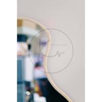 Gambar Cermin Aesthetic / Cermin Estetik Gantung / Kaca Dinding Irregular - Epsilon 30cm dari grosir indo javanesia undefined 2 Tokopedia