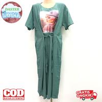 Gambar Daster Premium Model Lukis Baju Tidur Wanita Rayon Devi Collection - Hitam dari Daster Wonder undefined 2 Tokopedia