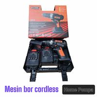 Gambar Mesin Bor Cordless Drill CAMEL Baterai Tangan Charger 24 Volt dari RUMAH POMPA RAJEG undefined 1 Tokopedia