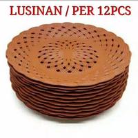 Gambar Piring Rotan Plastik 12pcs Perlengkapan Pesta dan Craft Piring Makan dari fruitsBOX Buah & Sayur Segar undefined 2 Tokopedia