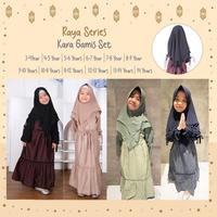 Gambar Raya Series Kara Gamis Set - Navy, Size 3 dari Thelittledoeeyes undefined 1 Tokopedia