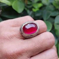 Gambar Cincin Pria Batu Permata Merah Siam Bangkok Asli dari Ming-2 undefined 1 Tokopedia