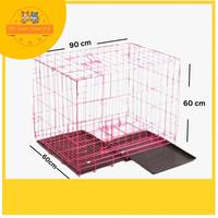 Gambar KANDANG ANJING KUCING TINGKAT 1 + RODA SIZE 90CM MDT4703 dari PET SHOP COMPLETE undefined 1 Tokopedia