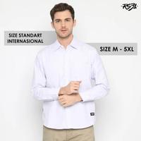 Gambar Alaska Shirt White Basic RS31 Kemeja Lengan Panjang Putih Jumboh - M dari TOPP SELLER undefined 1 Tokopedia