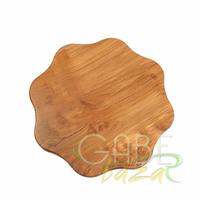 Gambar Meja Mini Tempat Teh Unik Kayu Jati Diameter 40 Cm dari Gabebazar undefined 3 Tokopedia