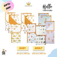 Gambar SELIMUT HIKARUSA TENCEL SIZE 150X200|blanket tencel - DEER -BROWN dari babybess undefined 1 Tokopedia