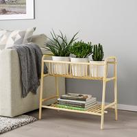 Gambar Stand Tanaman/Tumbuhan Cantik Elegant Minimalis Rotan, 60 cm dari Ammar Home Furniture undefined 2 Tokopedia