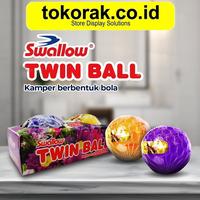 Gambar SWALLOW TWIN BALL 2 X 150 G BOLA JUMBO KAMPER JARING GANTUNG ISI 150GR dari TOKORAK.ID undefined 1 Tokopedia