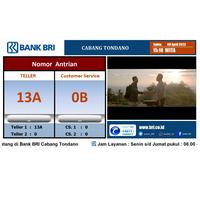 Gambar Mesin Antrian Bank BRI (multimedia-wireless-touchscreen) dari Kyu QMS undefined 3 Tokopedia