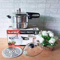 Gambar PANCI PRESTO HAPPY CALL | HC PRESS COOKER 4L, 8L, 12L, 16L - 16 liter dari SRIWIJAYA PERABOT undefined 2 Tokopedia