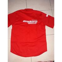 Gambar KEMEJA SERAGAM SPBU PERTAMINA ENDURO EXPRESS FULL BORDIR - Merah, XXL dari NAQI ATRIBUT II undefined 2 Tokopedia