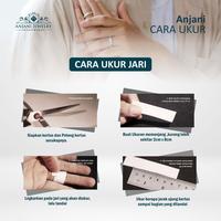 Gambar Cincin Kawin Nikah Tunangan Emas & Palladium Couple AJ - 089 dari anjani jewelry undefined 3 Tokopedia