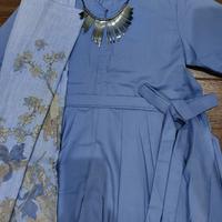 Gambar preloved gamis/dress model peplum dari uci2thys undefined 2 Tokopedia