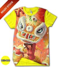 Gambar Kaos Barongsai 3D Baju Anak Barongsai Lion Dance Trendy #REG-R66 - Biru, No.1 (!-2 thn) dari Kaos Printing 3D undefined 4 Tokopedia