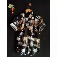 Gambar kemeja pria motif pantai lengan pendek surfing - stwputih, L dari Wecare4869 undefined 3 Tokopedia