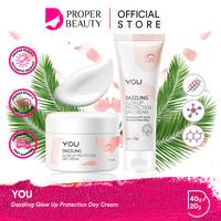 Gambar YOU Dazzling Glow Up Protection Day Cream Indonesia / Pelembab Wajah - 20g dari Proper Beauty undefined 1 Tokopedia