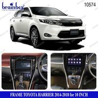 Gambar Frame Head Unit Toyota Harrier 10 Inch Tahun 2014-2018 Bingkai Panel dari Brainbox Car and Home undefined 5 Tokopedia