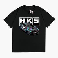 Gambar KARIMAKE Kaos Baju Mobil HONDA CIVIC TYPE R 2018 HKS LIVERY HOTWHEELS - V1 PUTIH, M dari KRMK Karimake undefined 1 Tokopedia