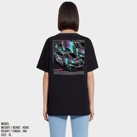 Gambar KARIMAKE Kaos Baju Mobil HONDA CIVIC TYPE R 2018 HKS LIVERY HOTWHEELS - V1 PUTIH, M dari KRMK Karimake undefined 5 Tokopedia