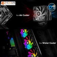 Gambar ID Cooling TF-12025 ARGB REVERSE I SNOW - 120mm PWM Fan - Snow Edition dari Duta Mandiri Infokom undefined 5 Tokopedia