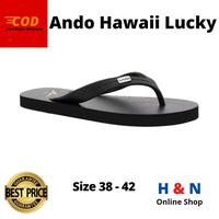 Gambar H&N Online Shop - Sandal Jepit ANDO Hawaii LUCKY Ready Size 38-42 - Merah / Hitam, 39 dari H&N Online Shop undefined 1 Tokopedia