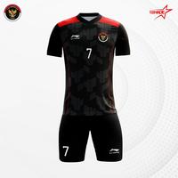 Gambar Baju Jersey Bola Timnas Indonesia Sea Games 2023 Fullprinting - Merah, S dari Customhade undefined 4 Tokopedia