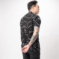 Gambar Jane Frey Clothing 8158 I Kemeja Pendek Pria Black Morabita - L dari Jane Frey Clothing undefined 3 Tokopedia