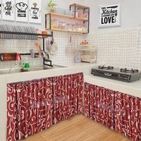 Gambar Korden Dapur - Gorden Dapur - Gorden Kolong Dapur - Tirai Kolong Dapur - 70X100 KTKHITAM dari KIRANO JAYA undefined 3 Tokopedia