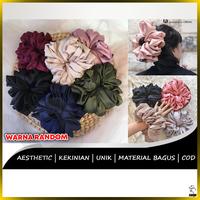 Gambar Cemol Scrunchie Ikat Rambut Cepol Kunciran Jumbo Premium Hijab Jilbab - Besar dari Allstore PKU undefined 1 Tokopedia