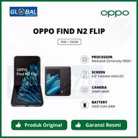 Gambar Oppo Find N2 Flip Smartphone 8/256GB - Garansi Resmi - Purple dari Global Teleshop Jakarta undefined 2 Tokopedia