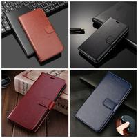 Gambar WALLET OPPO REALME C2 / A1K LEATHER FLIP CASE KULIT COVER - Cokelat, Realme C2 dari hocciaccessories.id undefined 5 Tokopedia
