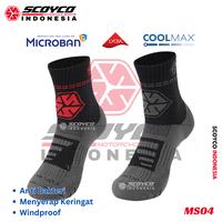 Gambar Kaos Kaki Anti Bakteri Menyerap Keringat Coolmax  Socks Scoyco MS04 - Abu-abu, M dari Scoyco Indonesia undefined 1 Tokopedia