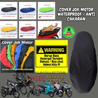 Gambar Cover Jok sarung Jok Motor universal Waterproof Anti Air Anti Kucing - Hitam, Std Kingdrag dari fazillastore1 undefined 3 Tokopedia