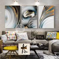 Gambar Lukisan Abstrak sutra Morena panel 1set 3pcs ukuran 120cmx60cm. - panel A, no Frame dari kheiraArt undefined 1 Tokopedia