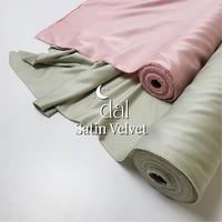 Gambar 1 meter kain bahan satin silk velvet premium furing - Mint dari Dal Fabric undefined 1 Tokopedia